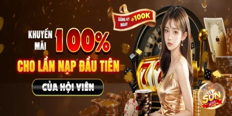 Khuyến mãi King33 tặng thưởng 100% lần nạp đầu tiên