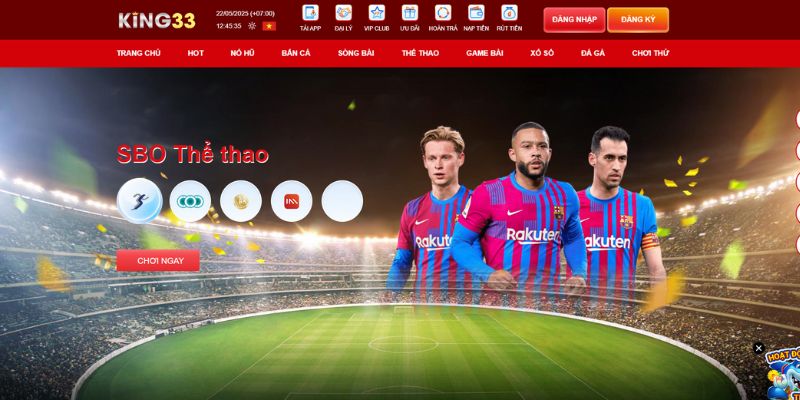 Sảnh cược thể thao tại nhà cái KING33